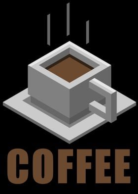 Coffee Pixel  I Kaffee