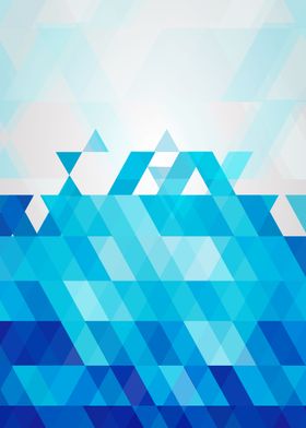 Abstract Triangle Pattern