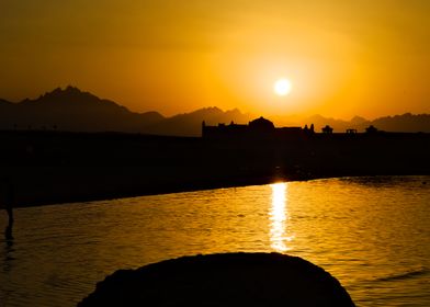 Dusk over Hurghada