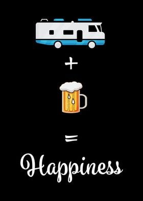 RV and Beer equals happy