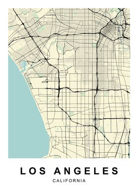 Los Angeles City Map