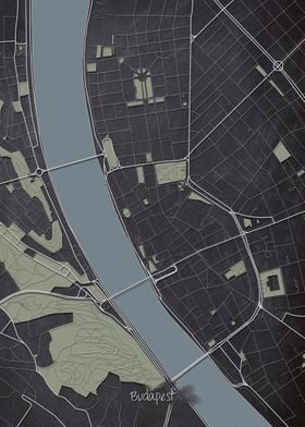 Budapest Downtown Map