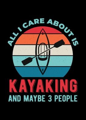 Kayaking Funny Kayaker