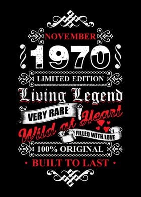 Legend November 1970