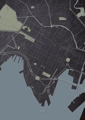 Oslo Downtown Map