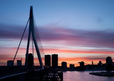 Rotterdam at Twilight