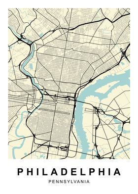 Philadelphia City Map