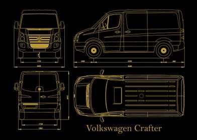 Volkswagen Crafter gold