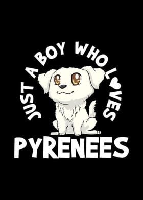 Pyrenees Dog Lover Kawaii