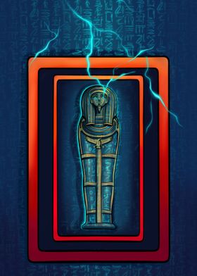 Ancient Egypt sarcophagus 