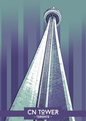 CN Tower Poster Artwork