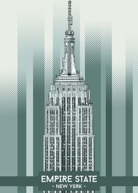 Empire State Building Art