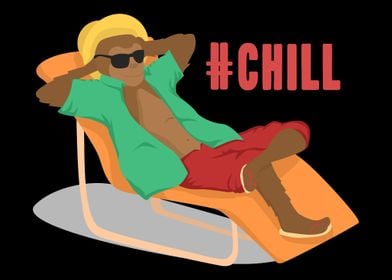 Chill  Funny Summer Vaca