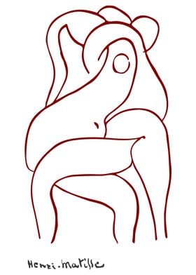 Matisse Entwined Lovers