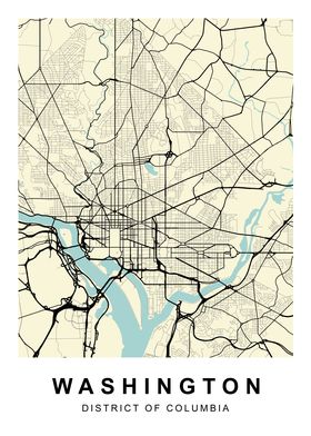 Washington City Map