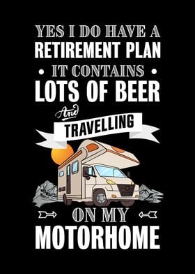 Retirement Beer Motorhome