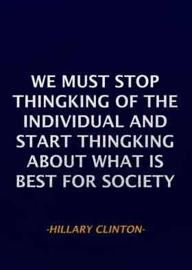 HIllary Clinton Qoute