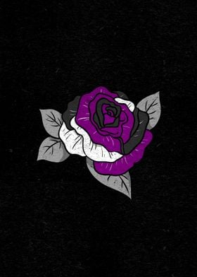 Asexual Rose Ace Pride