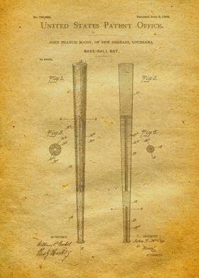 10 Baseball Bat Patent