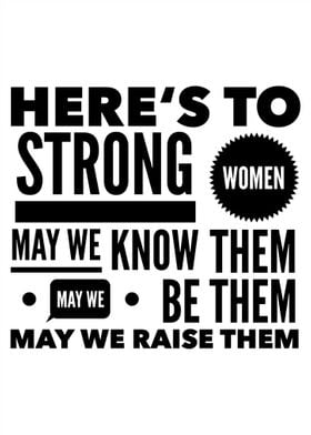 To strong women