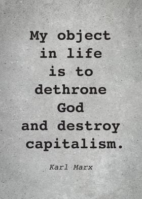 Karl Marx Quote L001