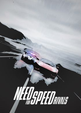 Need For Speed Rivals' Poster by M Art