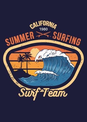 Big wave california summer