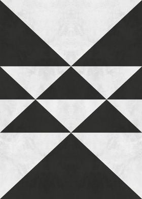 geometric black white I