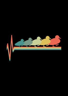 Duck Heartbeat Retro