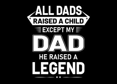 All dad raised a child