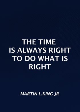 Martin L King Jr Qoute