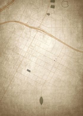 Las Vegas Downtown Map