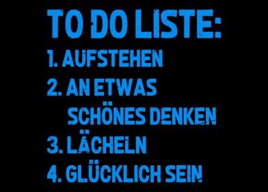 To do list