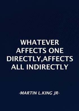 Martin L King Jr Qoute