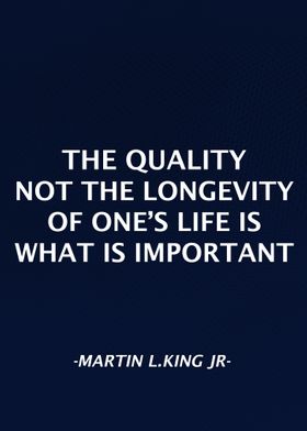 Martin L King Jr Qoute