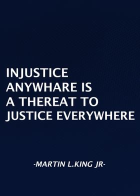 Martin L King Jr Qoute