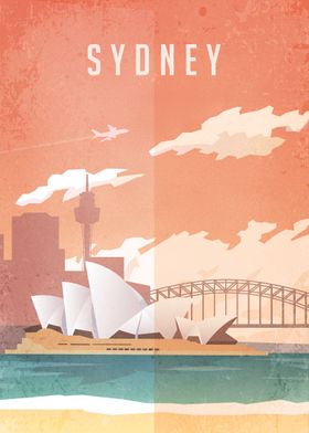 Opera House Sydney Vintage