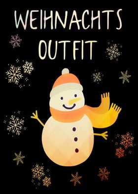 Christmas Outfit Snowman