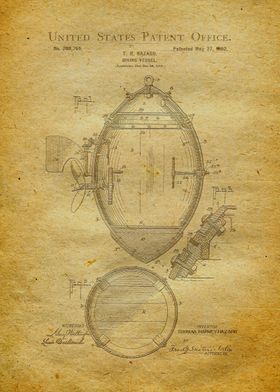 17 Diving Submarine Paten