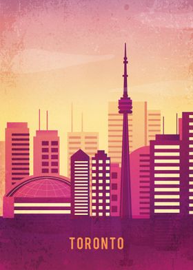 Toronto Vintage Poster