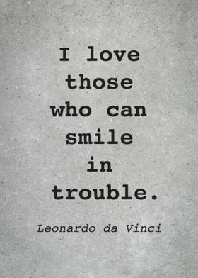 Leo da Vinci Quote L027