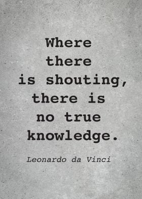 Leo da Vinci Quote L023