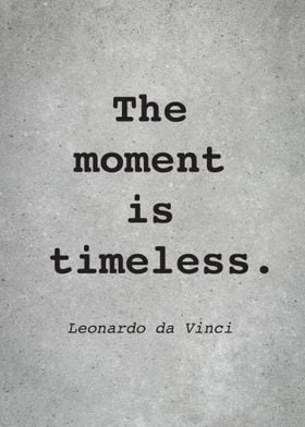 Leo da Vinci Quote L030