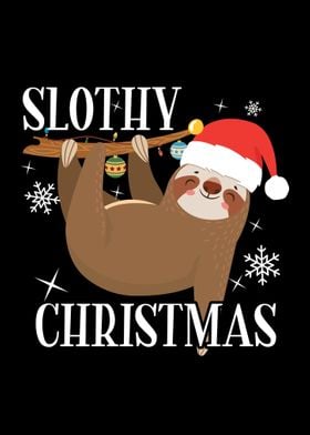 Christmas Sloth Gift