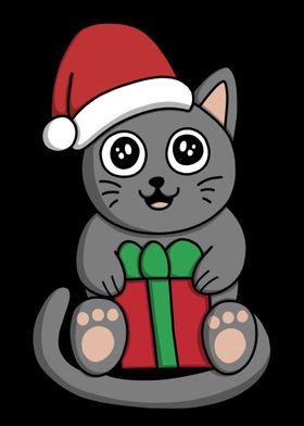 Meowy Christmas Cat