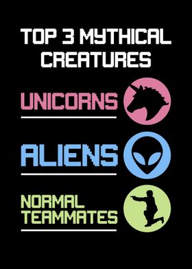 Unicorns Aliens Normal