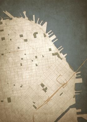 San Francisco Downtown Map