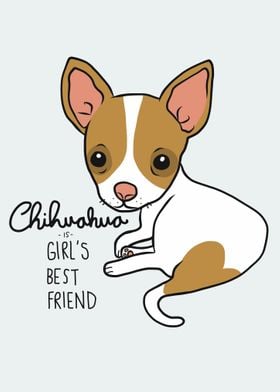 Chihuahua girl best friend