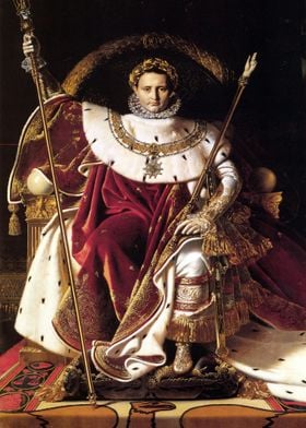 Napoleon on the Throne