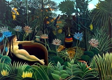 Henri Rousseau The Dream